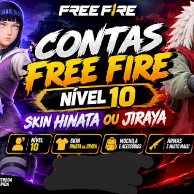CONTAS COM SKIN DA HINATA OU JIRAYA (SEU EMAIL)