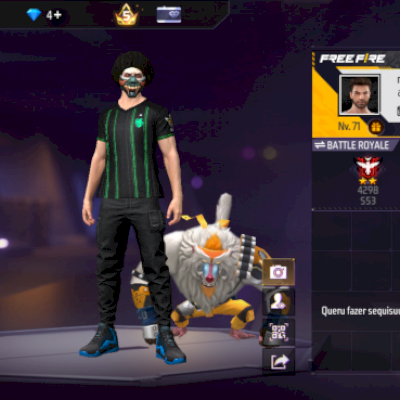 Conta de ff gemada