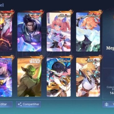 Conta mega colecionador, várias skins, efeitos de retornos, bordas e etc