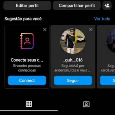 conta de Instagram ! Valores diferentes cada conta