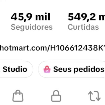 Vendo conta tiktok 45mil seguidores