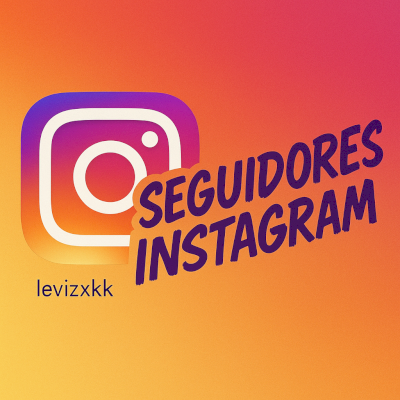 (BARATO) SEGUIDORES MASCULINO- INSTAGRAM-100 POR 6,5