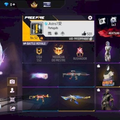 CONTA DE FF IDEAL PARA AP/UMP E XM8 ATT/PUNHO/ALGUMAS COMBINAÇÕES/CAMISAS DE TIM