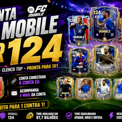 ⚽ VENDO CONTA FC MOBILE 124 GER – PRONTA PARA X1