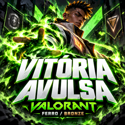 Valorant Vitória Avulsa | Ferro ou Bronze | Serviço manual