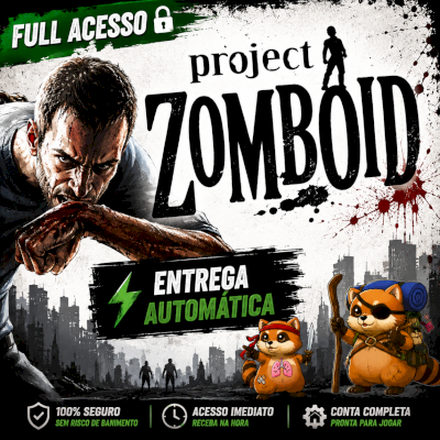 CONTA STEAM ONLINE PROJECT ZOMBOID  - ENTREGA AUTOMÁTICA!