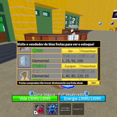 Conta blox fruits