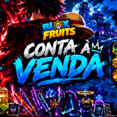🔥 CONTA BLOX FRUITS À VENDA | ITENS RAROS + FRUTAS VALIOSAS