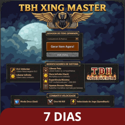 Tbh: Task Bar Hero - Hack/Cheat (7 Dias) Xingmaster