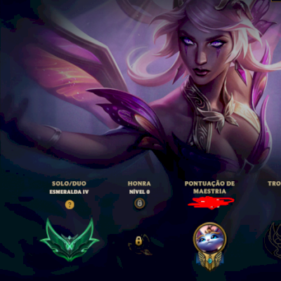 CONTA LOL 231 SKINS