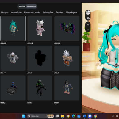conta de roblox