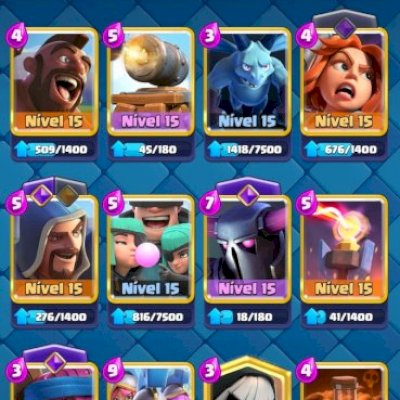 Conta Clash Royale LV 69 12k