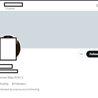 Twitter 2010 + Conta feminina/Masc + Perfil e acesso ao email