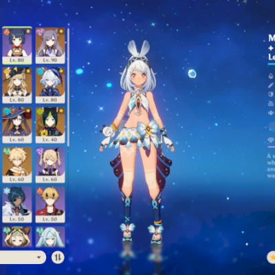 Conta AR56 com Varios personagens 5 estrela e com o mapa todo liberado.