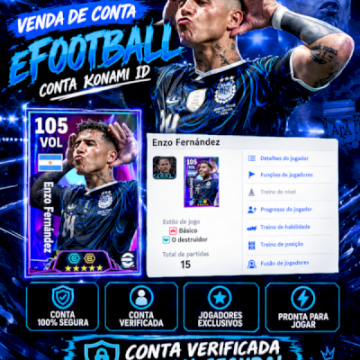Conta de efootball
