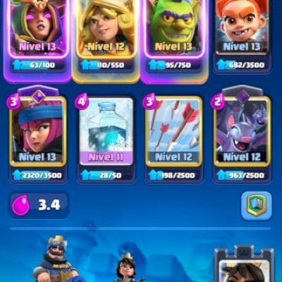 Conta de Clash Royale boa