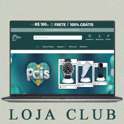 Loja Virtual Clube 2024 –  Site de Loja Online Atualizada
