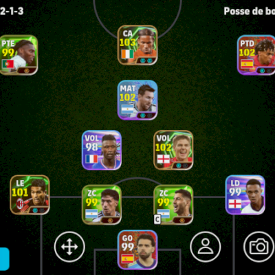 Conta Efootball Força 3090 3 Icons e 2 Showtimes Brabos
