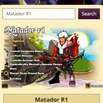Conta rara de AQW 15 anos full