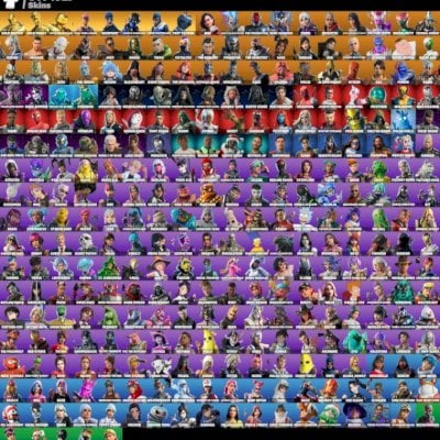 Conta fortnite 311 skins