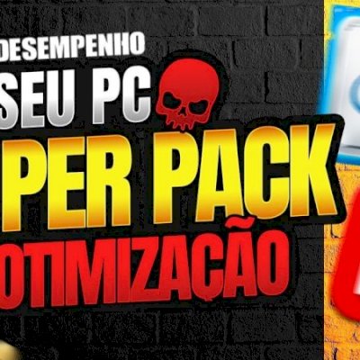 💻 PACK OTIMIZAÇÃO 2026 TURBO +FPS, Zero Lag e PC Voando! 🔥 Vídeos Explicativo