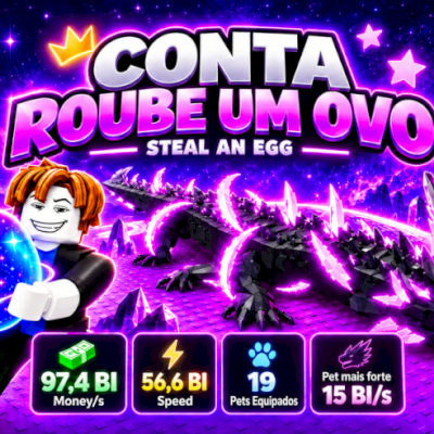 Contas Roube um Ovo / Steal An Egg | Prontas para Uso!