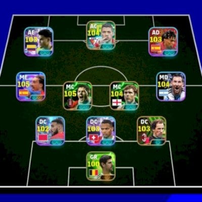 🔥 CONTA EFOOTBALL BRABA — CUCURELLA 105 + ELENCO FORTE !!