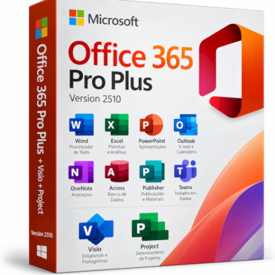 Office 365 Pro Plus 2026 + Visio + Project