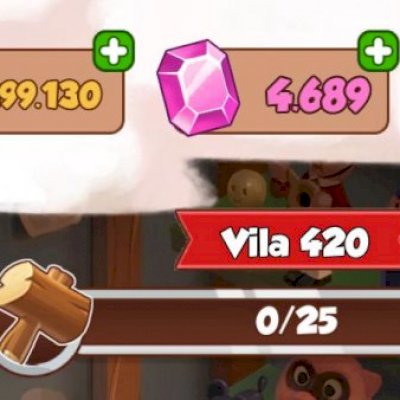 Coin Master - vila 420 - 315736 estrelas - 103 comidinhas