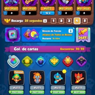 Rush Royale Team DH Full | 3500 Crítico