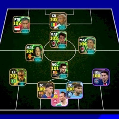 mbl/kaka105,atep blitz,diouf,R10,totti,guardiola,roberto carlos,ney jr.,debruyne
