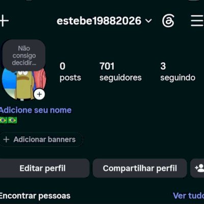 Conta de Instagram nova com Seguidores à Venda.
