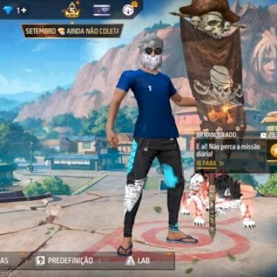 CONTA ANTIGA FREE FIRE, NÍVEL 70 COM ANGELICAL E BANDEIRÃO! ❤️✅