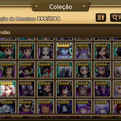 Summoners War - Nível 71 | 120 Monstros e vários  6★ | MUITA MANA!