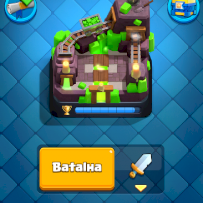 CONTA CLASH ROYALE ANTIGA