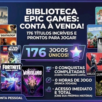 conta epic games barata!!