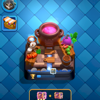 Conta de clash royale arena 16