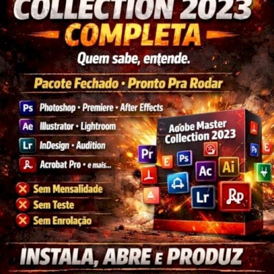 🔥 ADOBE MASTER COLLECTION 2023 — COMPLETA 🔥