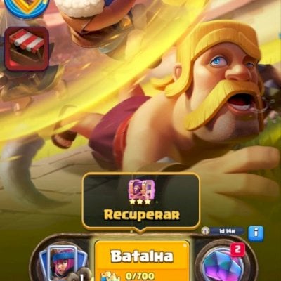 Conta Clash Royale Nível 14 - 9 Anos/Arena 20/Troféus 7921/265k Ouro/10447 Gemas