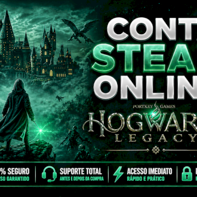 [STEAM] Hogwarts Legacy Deluxe Edition | Nova Conta Steam | Entrega Automática