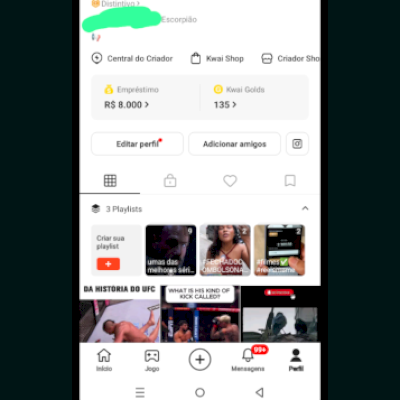 Vendo essa conta kwai 125k seguidores