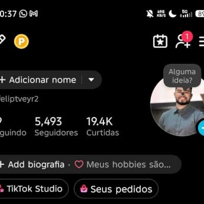 CONTA TIKTOK 5K SEGUIDORES BR 🇧🇷 PROMOVER+SITE+LIVES+TROCAR NOME ✅ SEM SHOP ❌