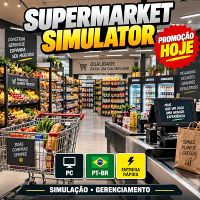 🔥 SUPERMARKET SIMULATOR — PC | SIMULADOR DE MERCADO 🔥