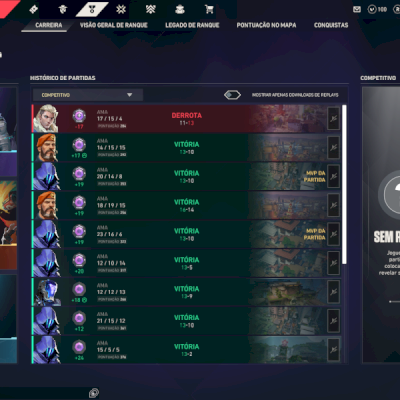 Conta NFA com Pacote One Tap completo (peak elo dima 3)