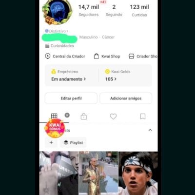 Vendo essa conta kwai 14,7 mil seguidores orgânico  123 mil curtidas