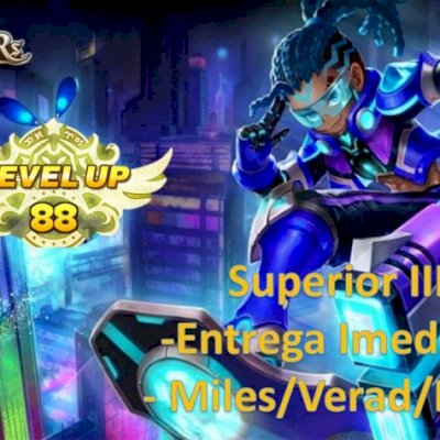 SUPERIOR III/LEVEL 87/66 MOBS 6 STAR LVL 40/MILES/JEOGUN/KINKI/VERAD/NANA/REN