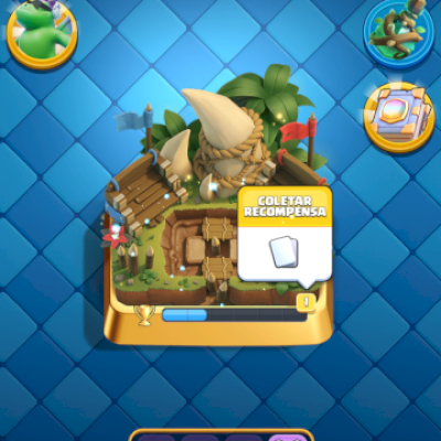 Conta completa, Full cartas, + de 1k gemas, 10k troféus , principais no máximo.1