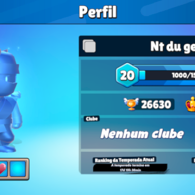 Conta Stumble Guys antiga, rara e abandonada. (DISPONÍVEL)