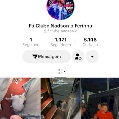 Vendo conta do tik Tok bem engajada