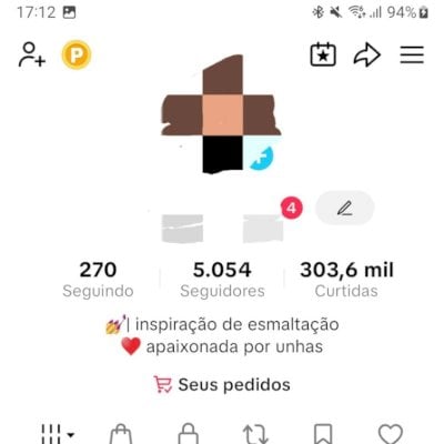 CONTA TIKTOK À VENDA – 5K SEGUIDORES